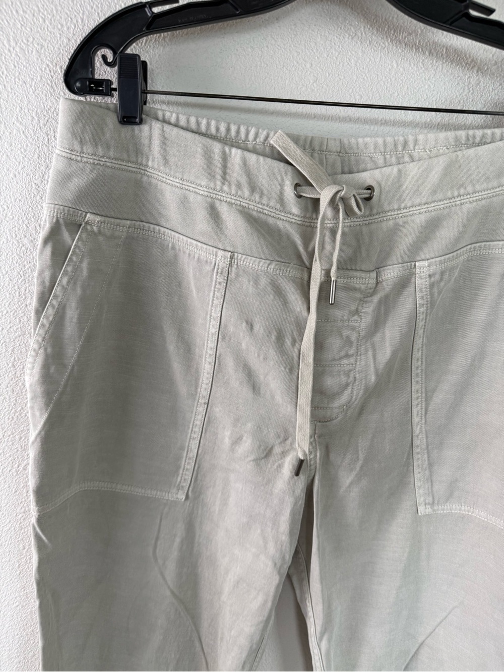 NWOT James Perse Pull On Clean Cargo Pant Salt Casual Women’s Size XL - Picture 5 of 12